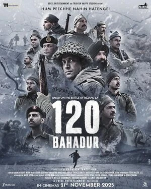 120 Bahadur 2025 Audio WEB-DL | Dubbed Hindi Movie