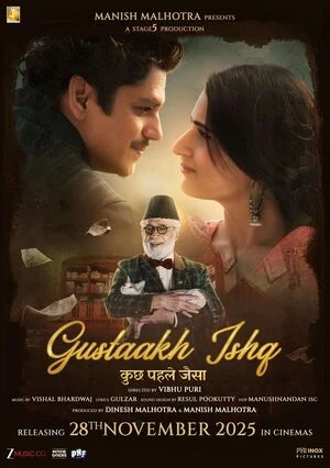 Gustaakh Ishq 2025 Audio WEB-DL | Dubbed Hindi Movie