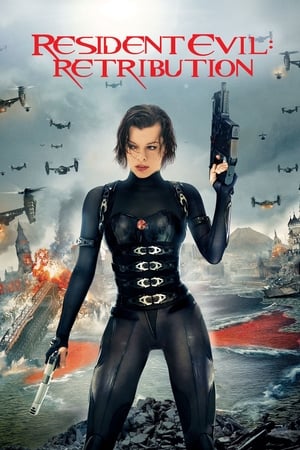 Resident Evil Retribution (2012) 100mb Dual Audio movie Hevc BRRip Download